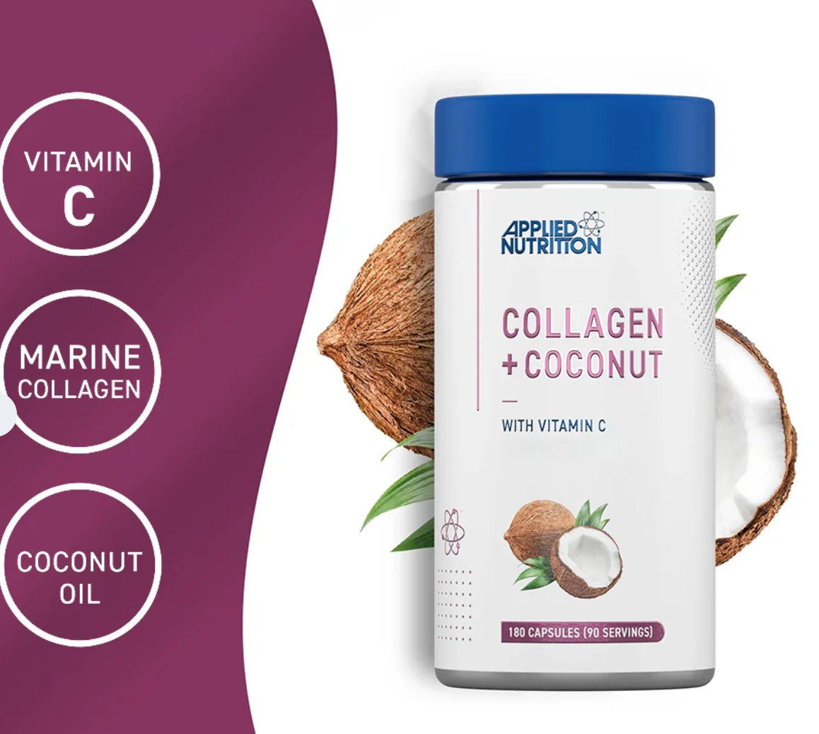 Applied Nutrition Collagène + Coconut - 180 caps