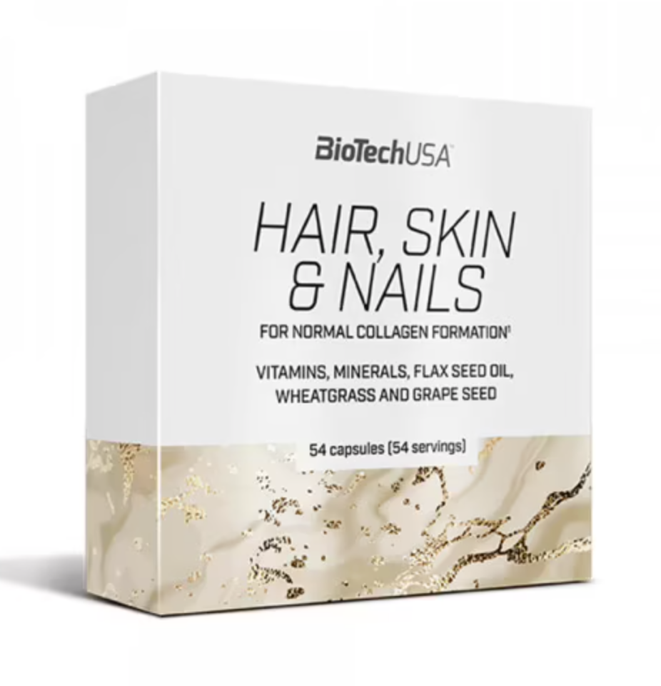 BIOTECH USA Hair, skin & nails 54 caps -Cheveux, peau, ongles