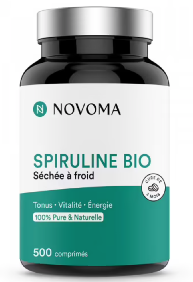 NOVOMA SPIRULINE BIO 500CAPS