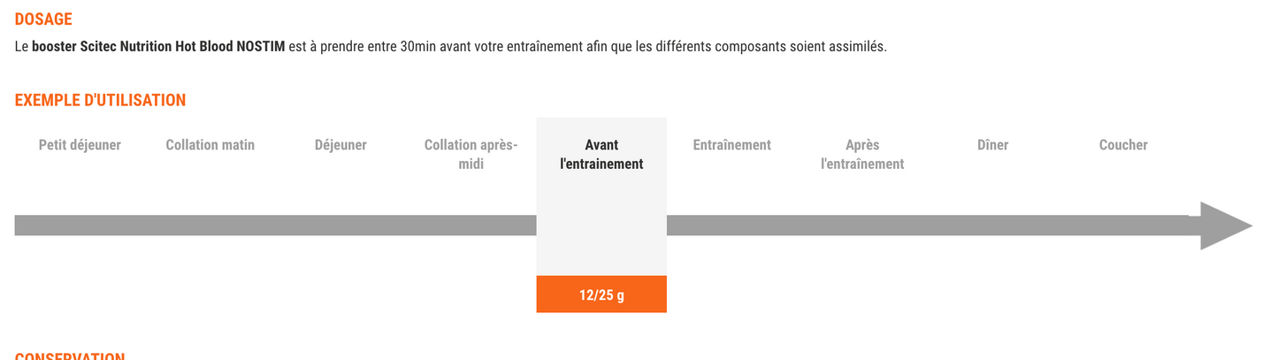 Scitec Nutrition- Hot Blood No-Stim 375 g