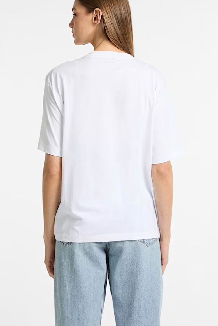 GUESS JEANS T-Shirt 100% coton pour femme col rond