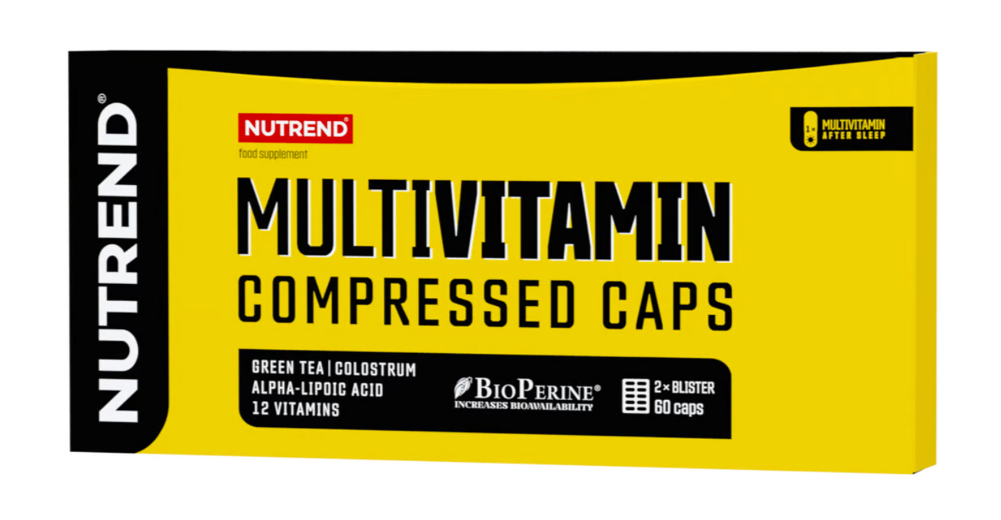 Nutrend MultiVitamin compressed caps (Soutien immunitaire)-60 gélules