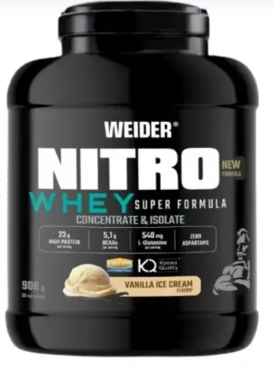 WEIDER NITRO WHEY SUPER FORMULA concentrate & Isolate -908G