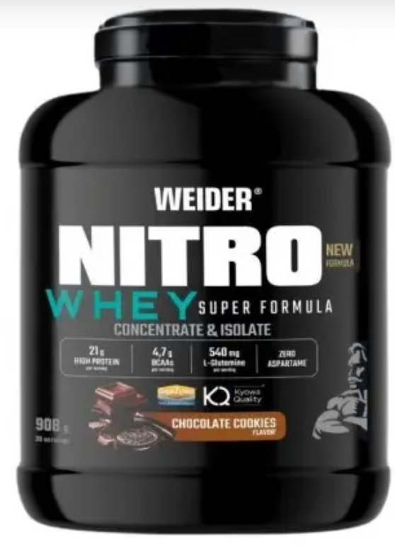 WEIDER NITRO WHEY SUPER FORMULA concentrate & Isolate -908G