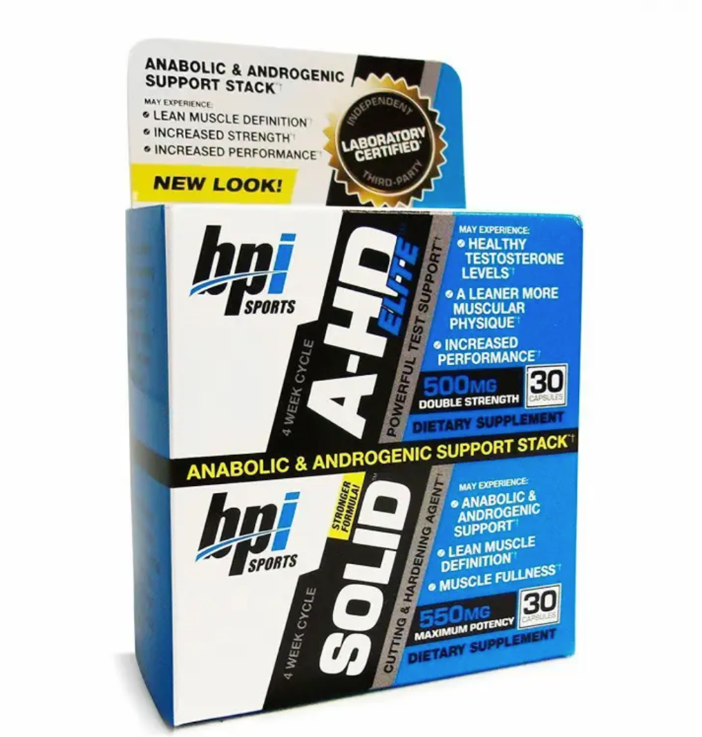 BPI SPORTS A-HD ELITE / Solid 30+30 gélules