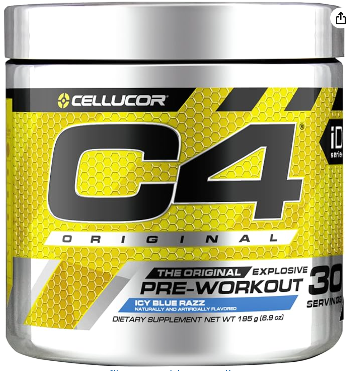 CELLUCOR C4 ORIGINAL -198G ICY
