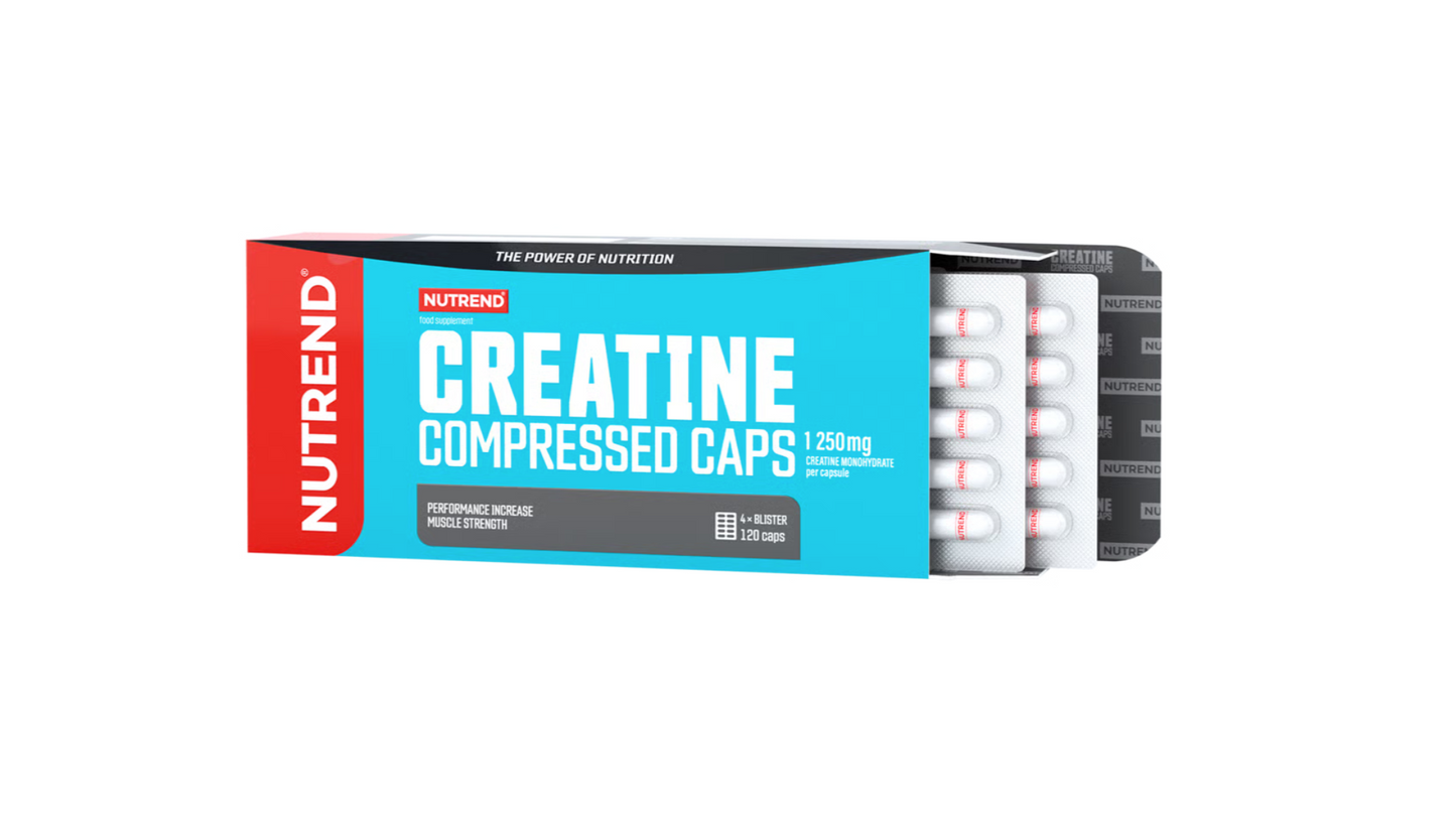 Nutrend Créatine compressed caps -120caps (gain de force et puissance musculaire)