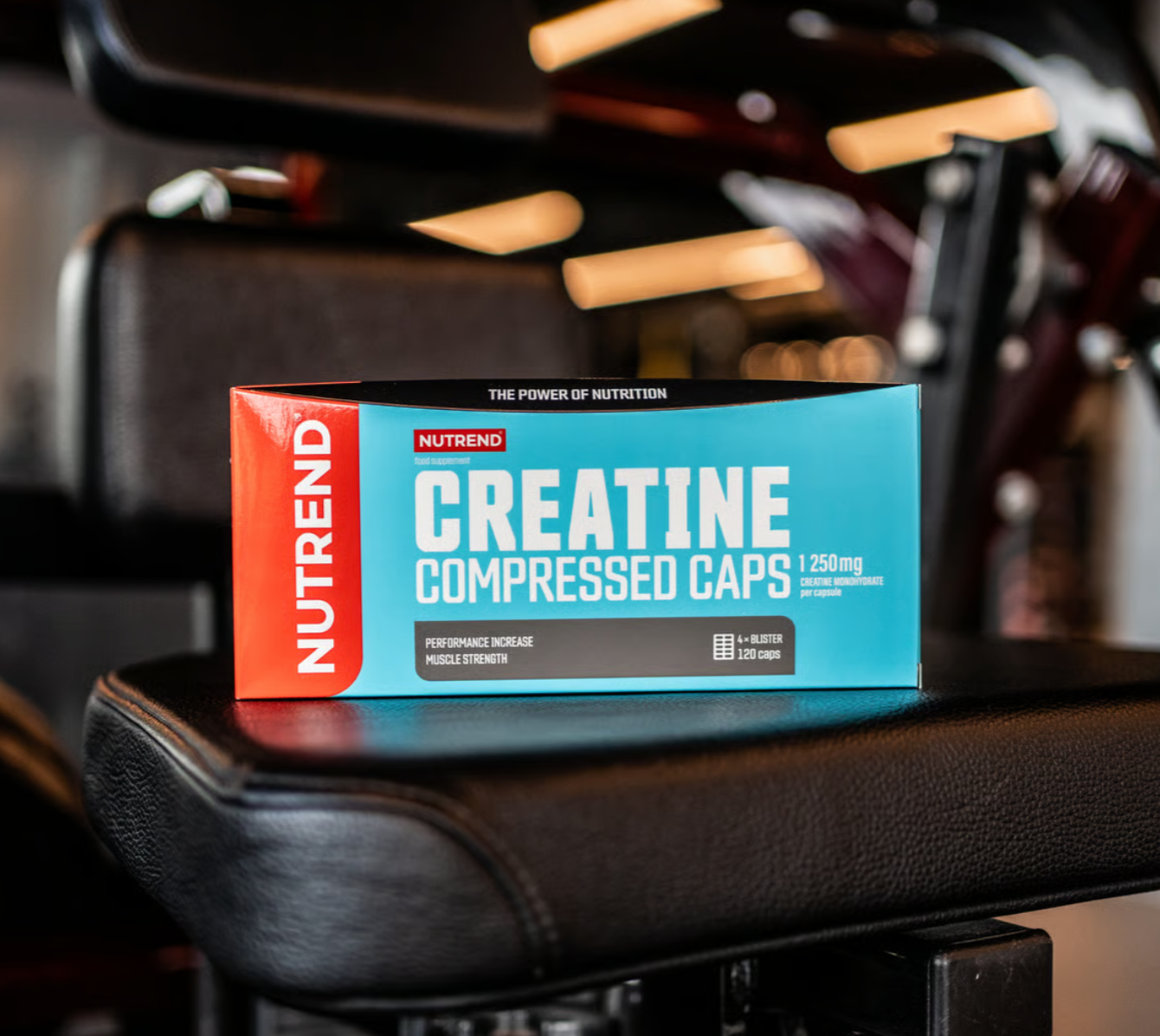 Nutrend Créatine compressed caps -120caps (gain de force et puissance musculaire)