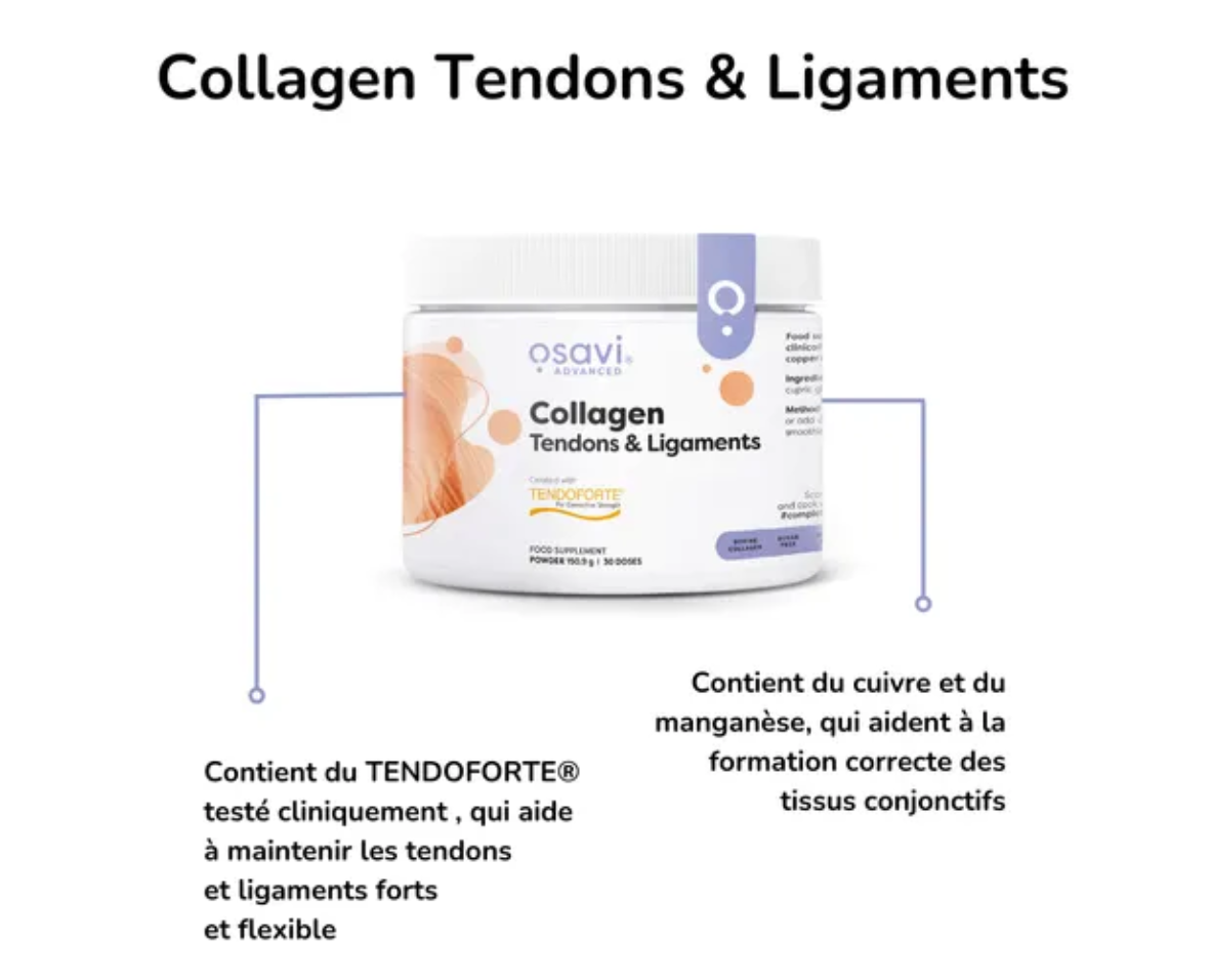 OSAVI COLLAGEN + peptides TENDONS & LIGAMENTS -150G