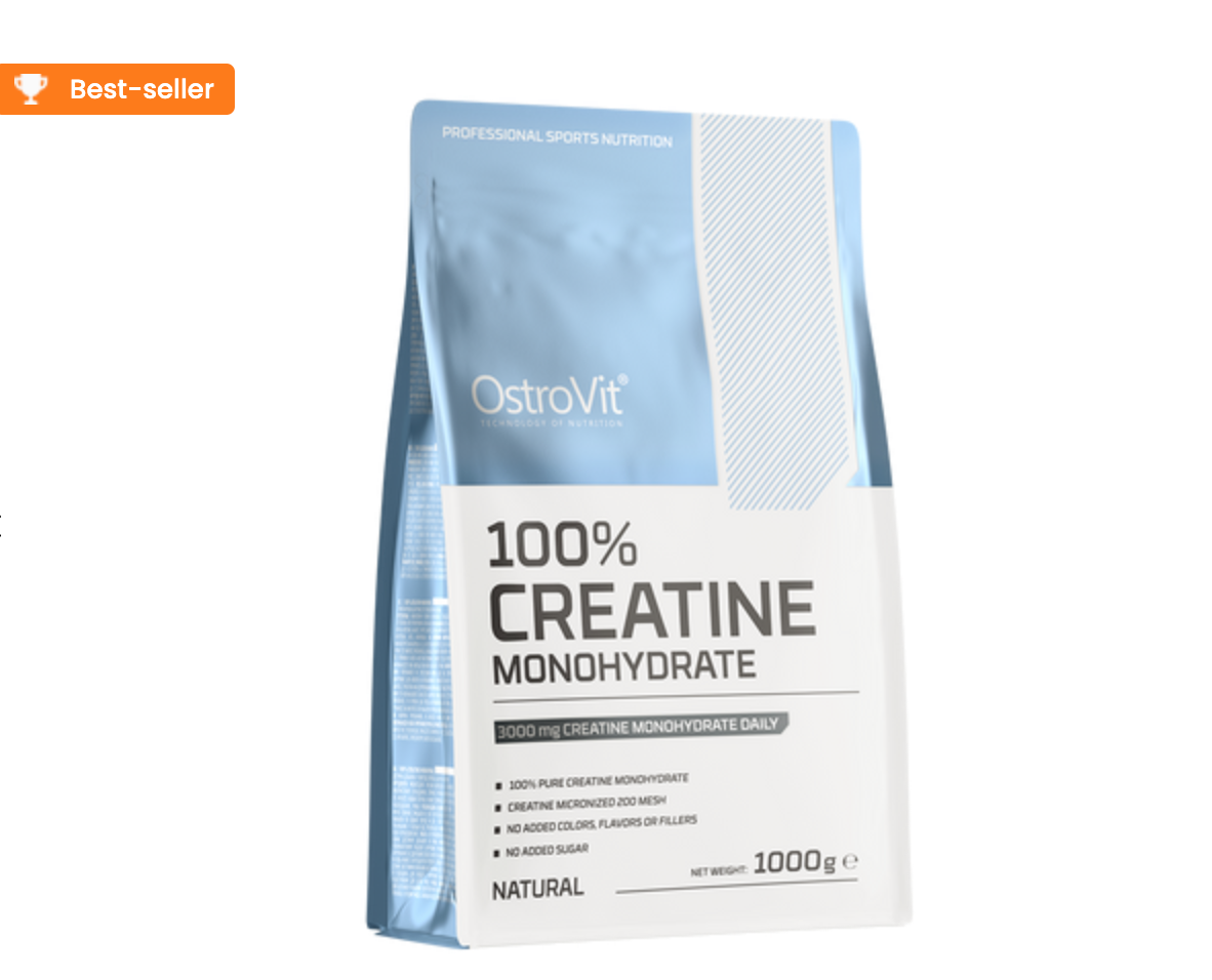 OstroVit 100% créatine monohydrate 1KG