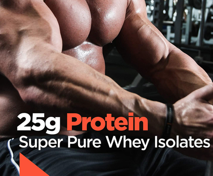 Rule one R1 protein Whey isolate & hydrolyzed (Zéro sucre,Zéro lactose,Zéro gluten)-900g