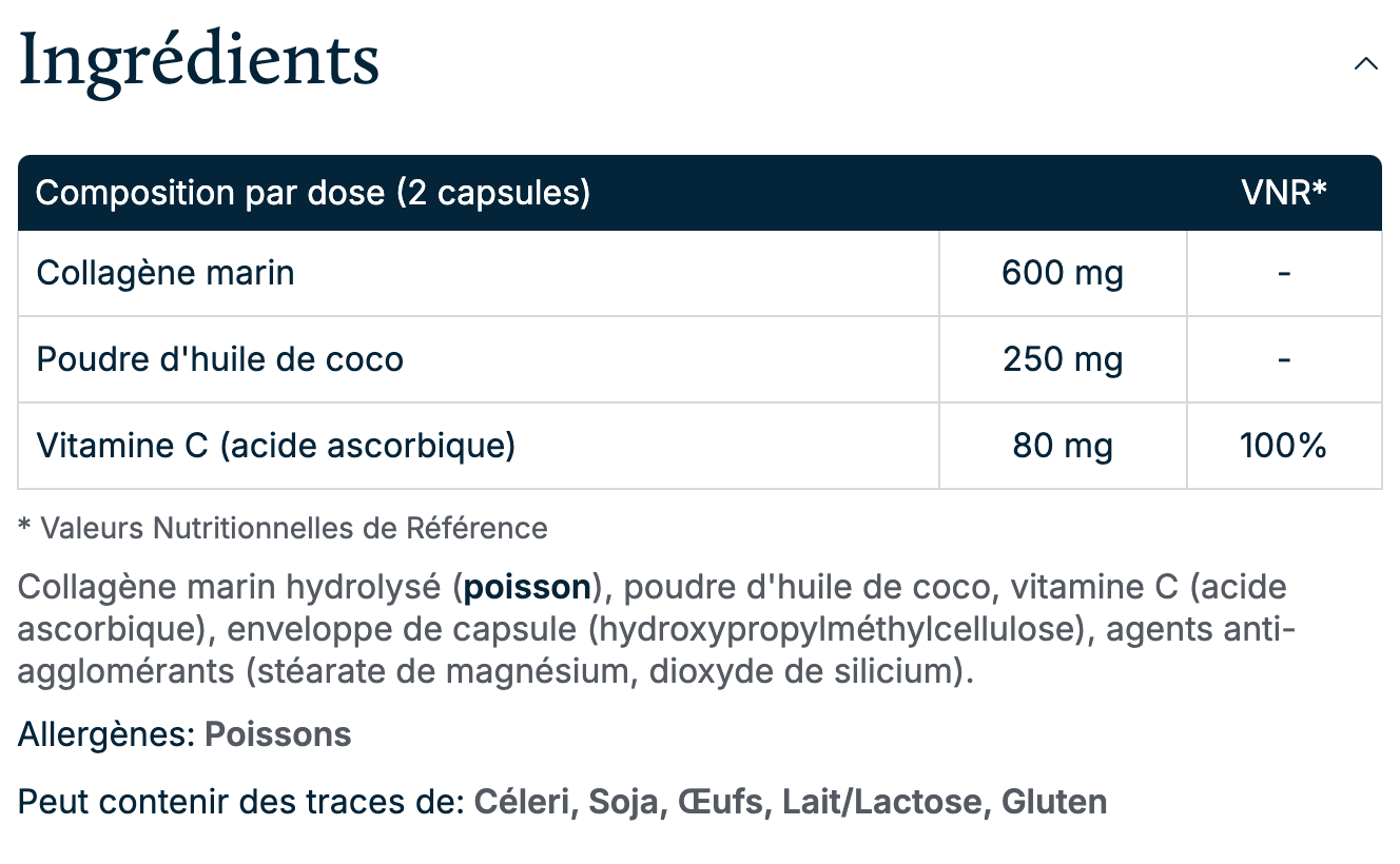 Applied Nutrition Collagène + Coconut - 180 caps