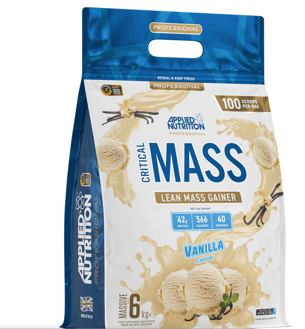 Applied Nutrition Critical Mass Professional -6kg Lean Mass Gainer