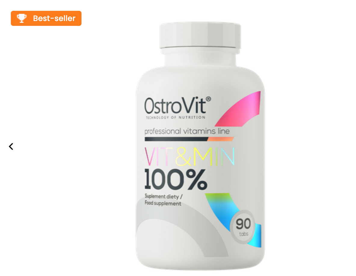 Ostrovit 100% Vit&Min 90 comprimés