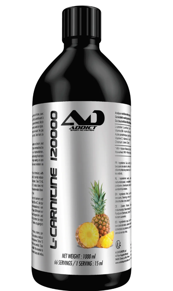 Addict Sport Nutrition CARNITINE LIQUIDE 120 000 MG 1L