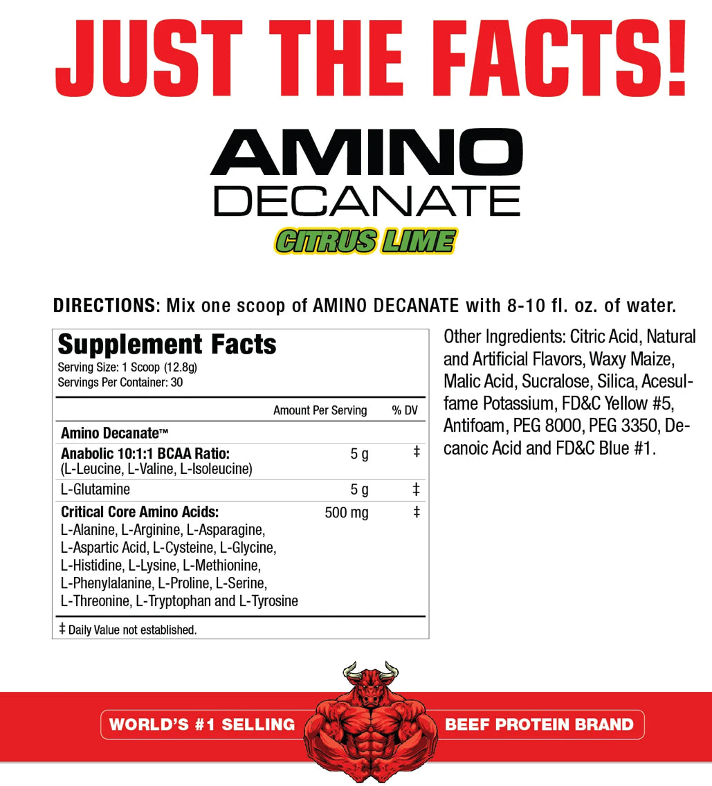 MUSCLEMEDS AMINO DECANATE 384g