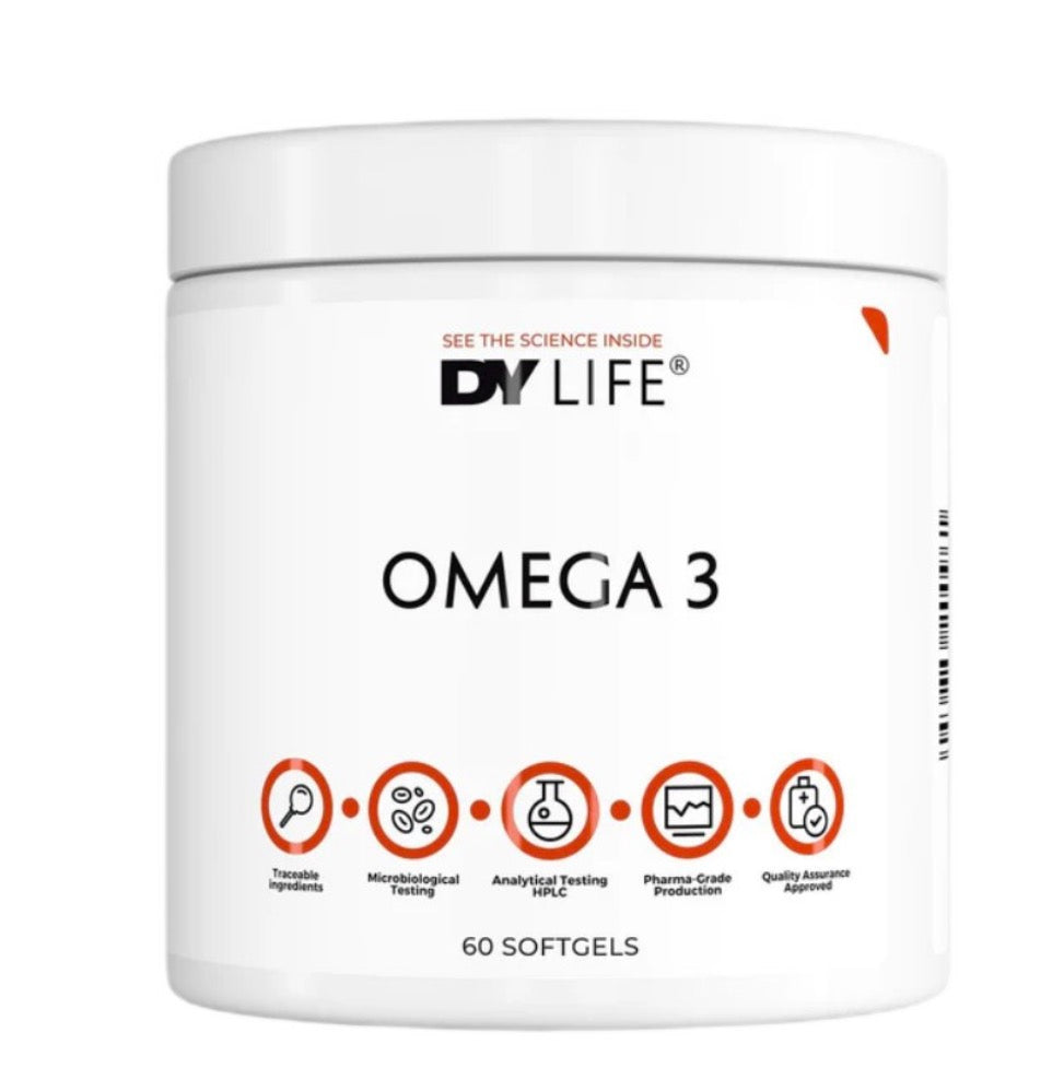 DORIAN YATES DY LIFE Omega 3, 60 softgels