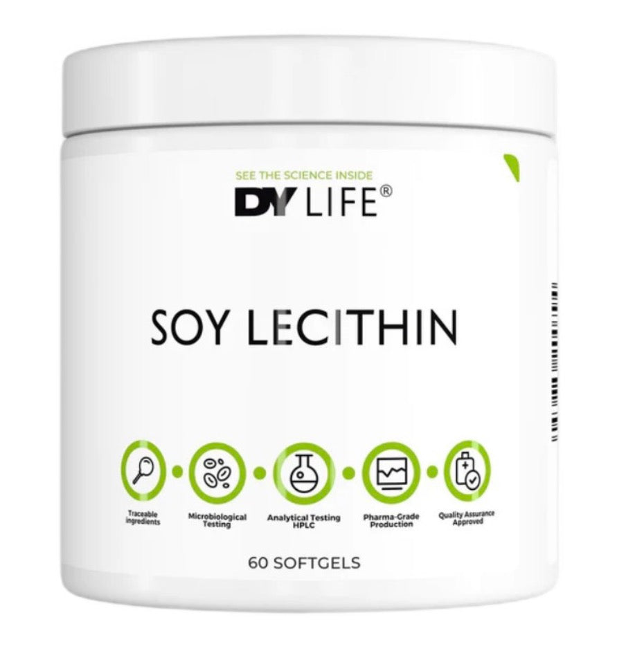DORIAN YATES DY LIFE Soy Lecithin (lecithine de soja) 60 softgels