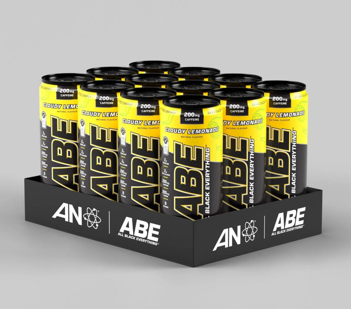 Applied Nutrition ABE Energy Drink Pré workout -330ml (sans sucre)Cloudy Lemonade