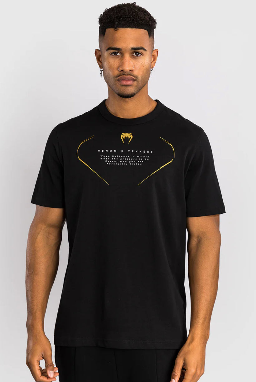 Venum x TEKKEN 8 T-Shirt - Marshall Law - Noir/Rouge/Or