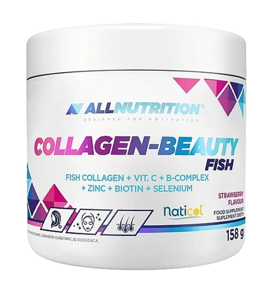 Allnutrition Collagen-Beauty Fish 158g fraise ( Strawberry )