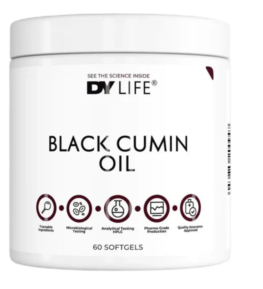 DORIAN YATES DY LIFE Black cumin oil 60 softgels