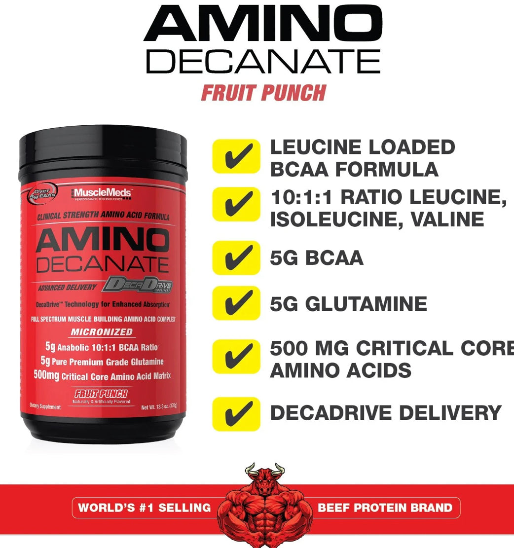MUSCLEMEDS AMINO DECANATE 384g