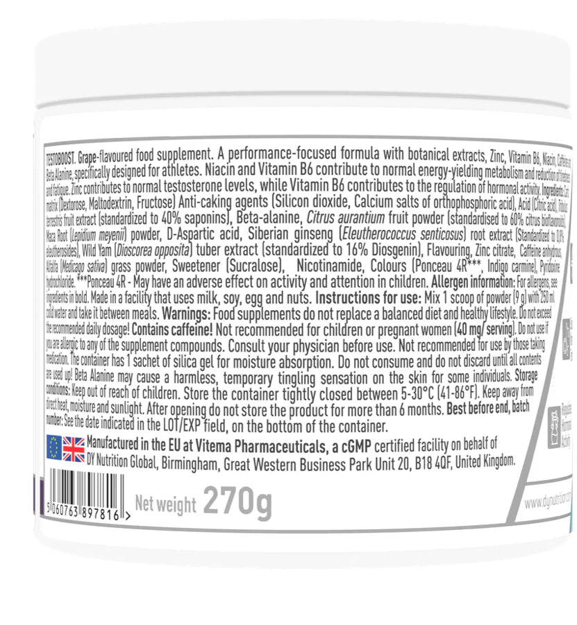 DORIAN YATES Testoboost 270g