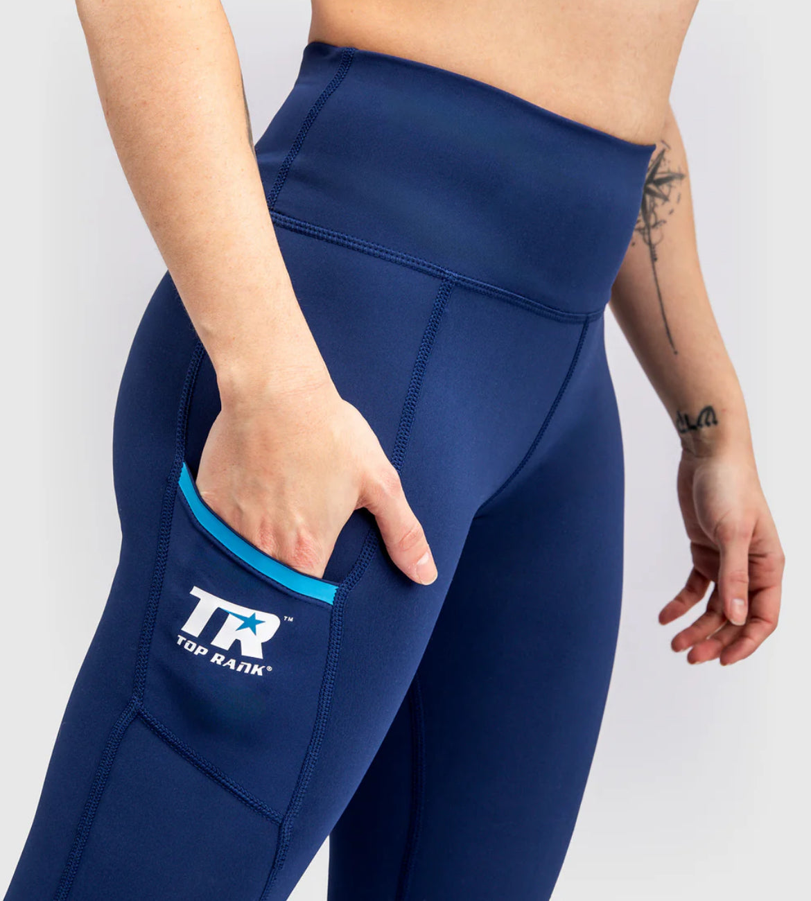 Legging 7/8 Venum X Top Rank - Bleu Marine