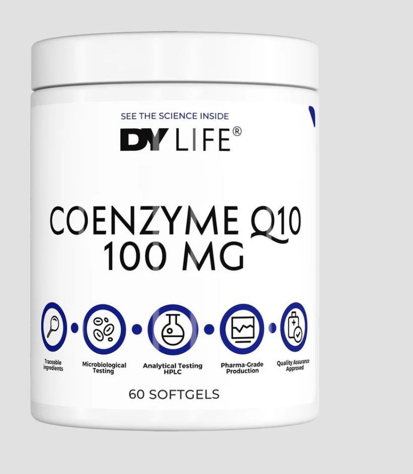 DORIAN YATES DY LIFE Coenzyme Q10 100mg ,60 softgels