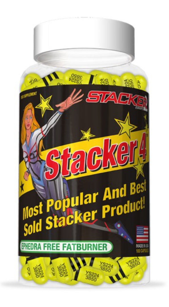 STACKER2 STACKER 4 - BRÛLEUR DE GRAISSE -100 caps