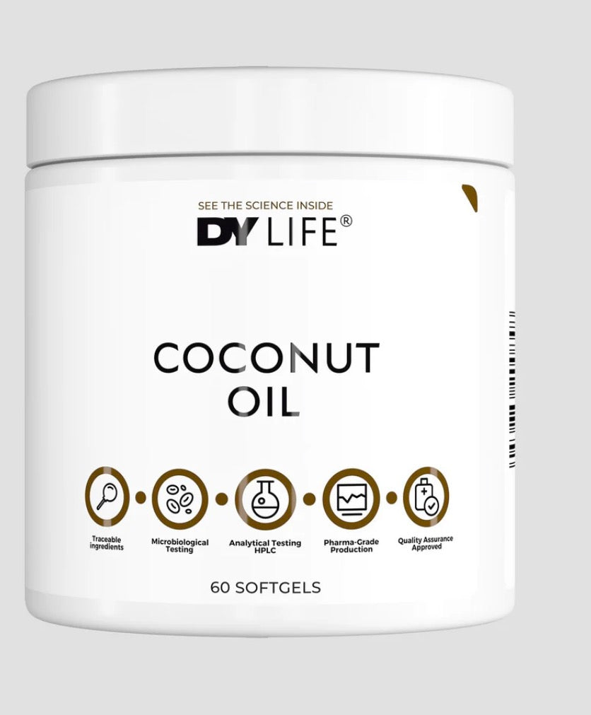 DORIAN YATES DY LIFE Coconut oil 60 softgels