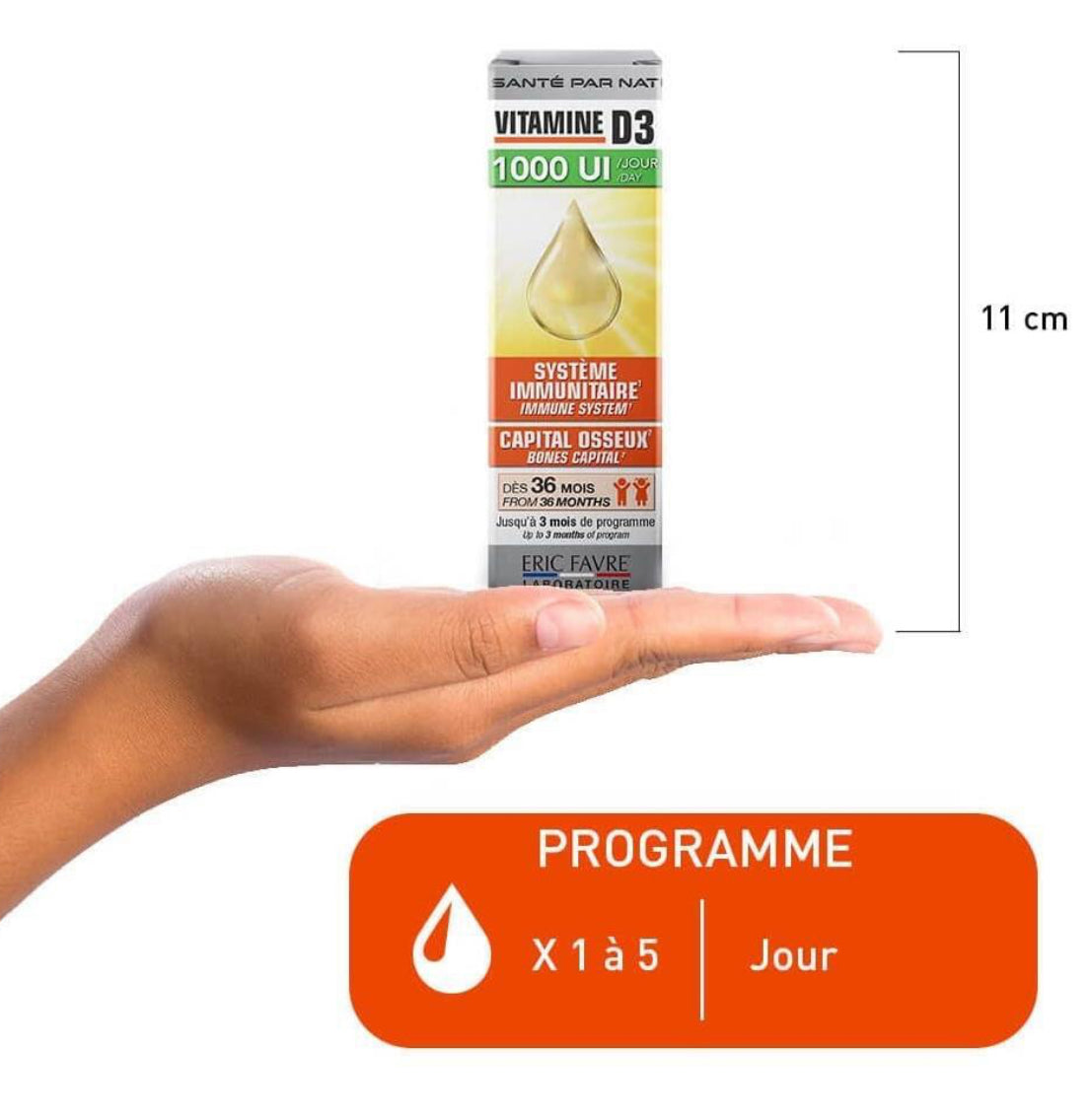 Éric Favre Vitamine D3, Entretien musculaire, capital osseux, système immunitaire