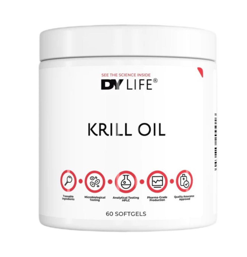 DORIAN YATES DY LIFE Krill oil (huile de krill) 60 softgels