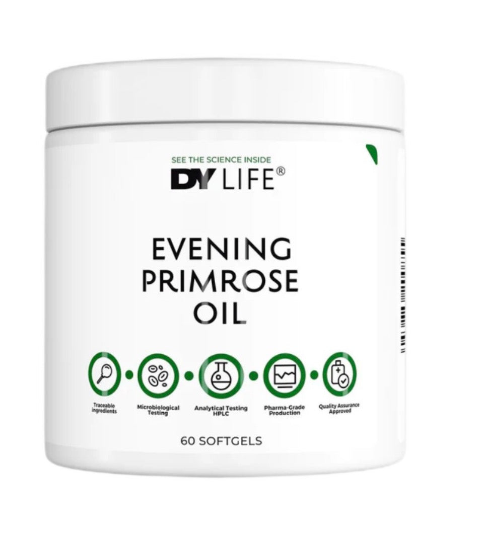DORIAN YATES DY LIFE Evening Primrose oil (huile d'onagre) 60 softgels