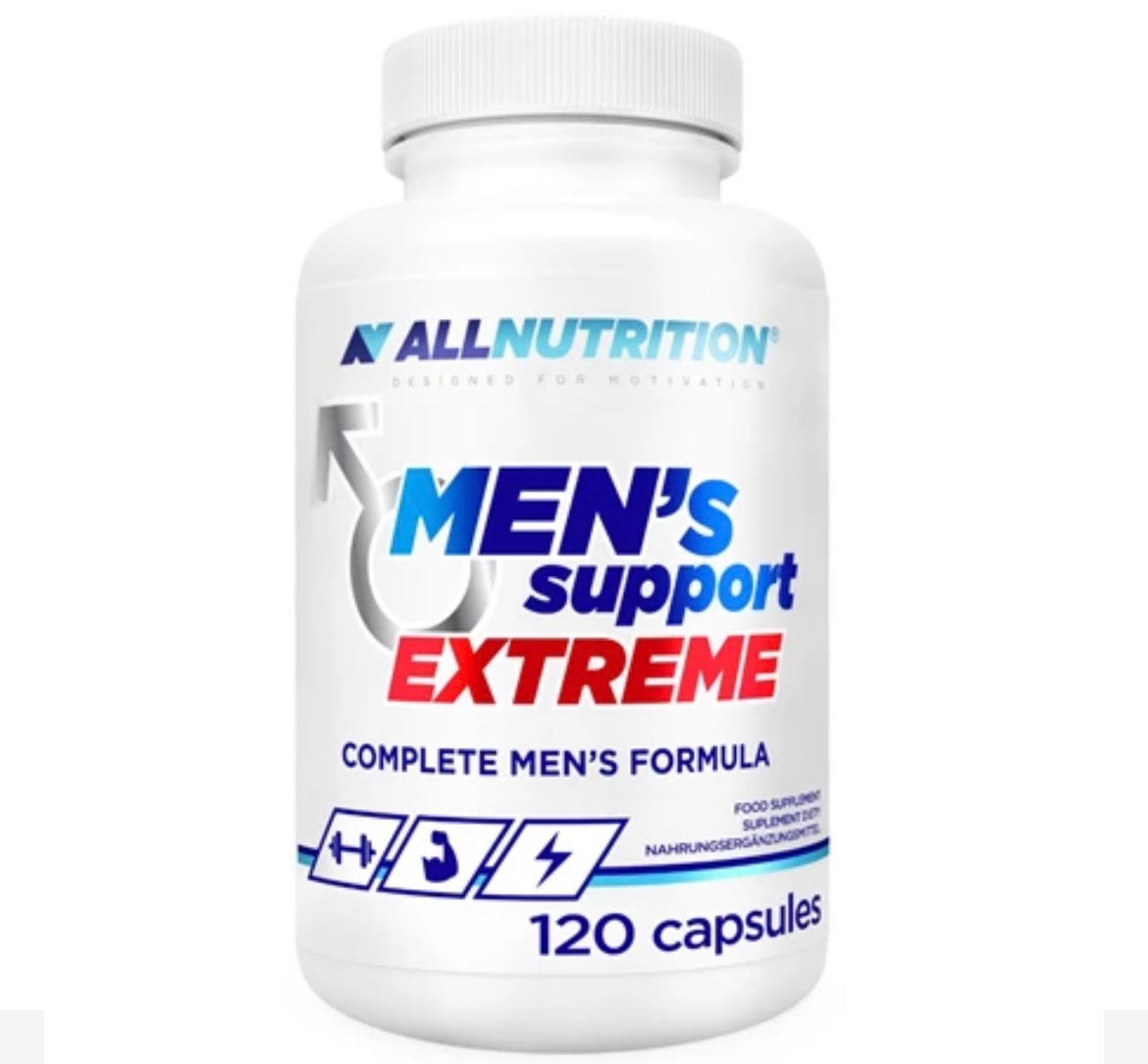 Allnutrition Men’s Support Extrem 120 caps soit 0.15€/caps