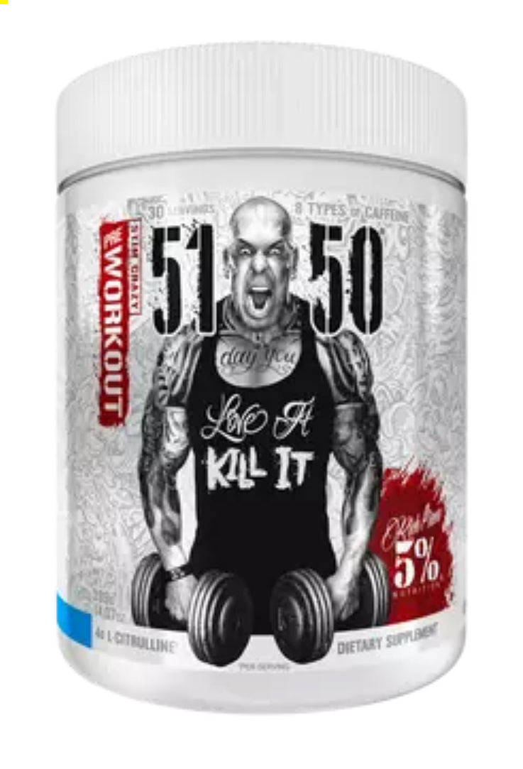 5% Nutrition Rich Piana
LEGENDARY SERIES 5150 PRE-WORKOUT PRE-WORKOUT
-372G