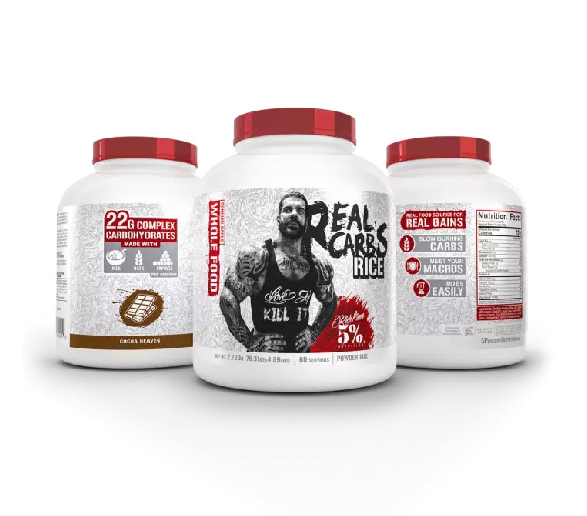 5% Nutrition Rich Piana Real Carbs Rice Legendary Séries 1.5kg