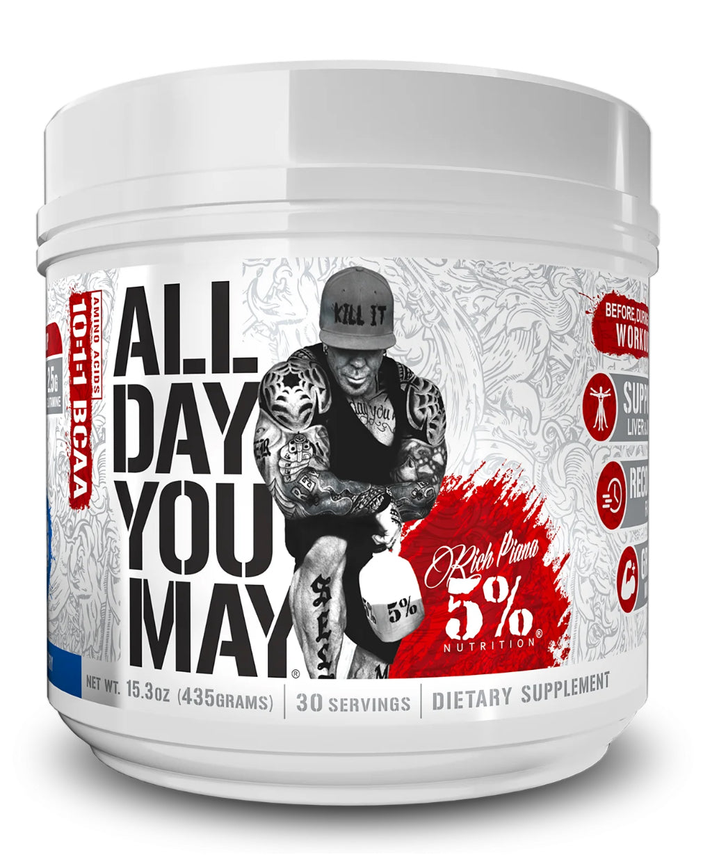 5% Nutrition Rich Piana All Day You May -435G
