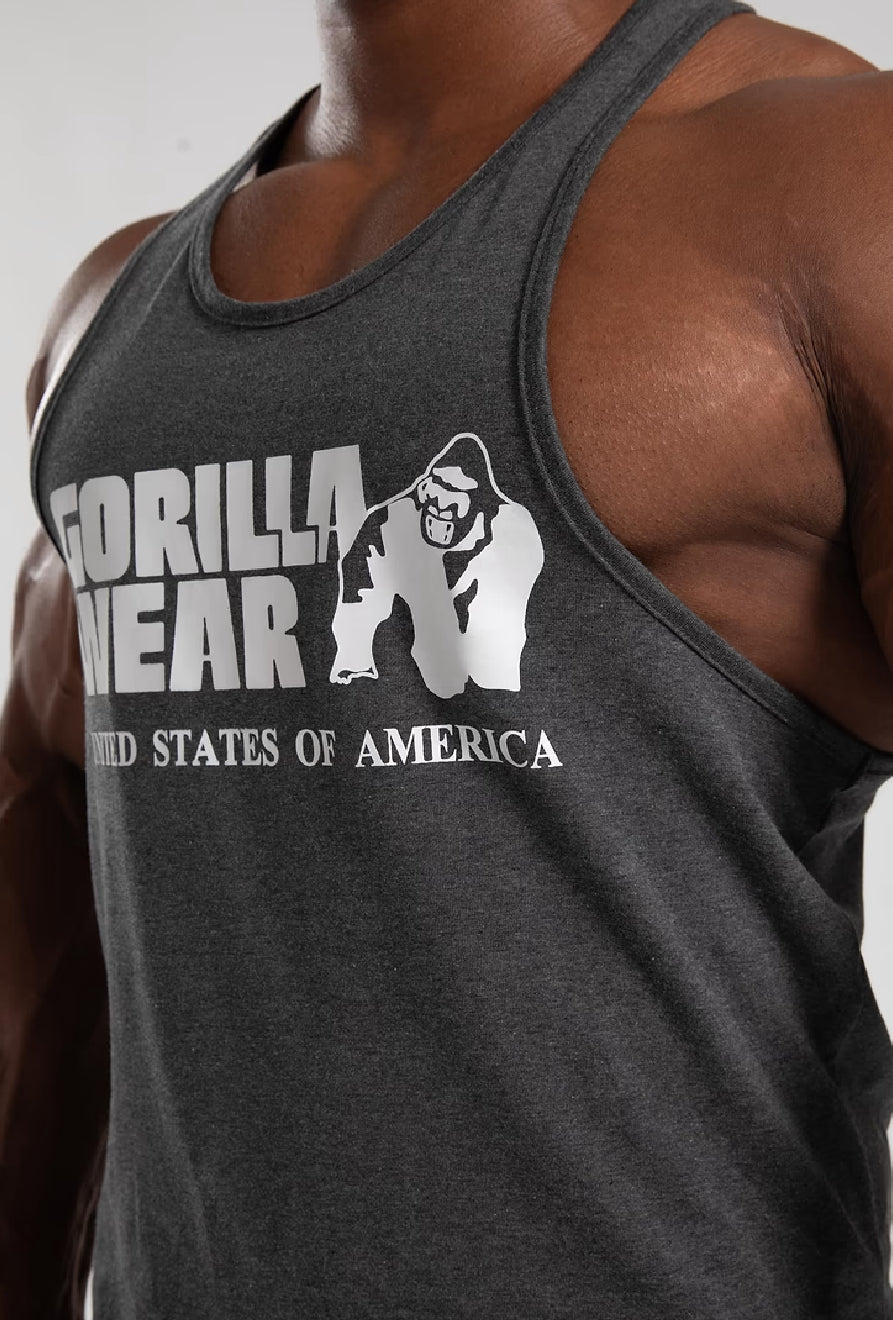 Gorilla WEAR Classic Tank top Colori Dark Gray