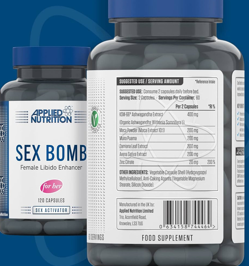 Applied Nutrition Sex bomb for her-120 vcaps