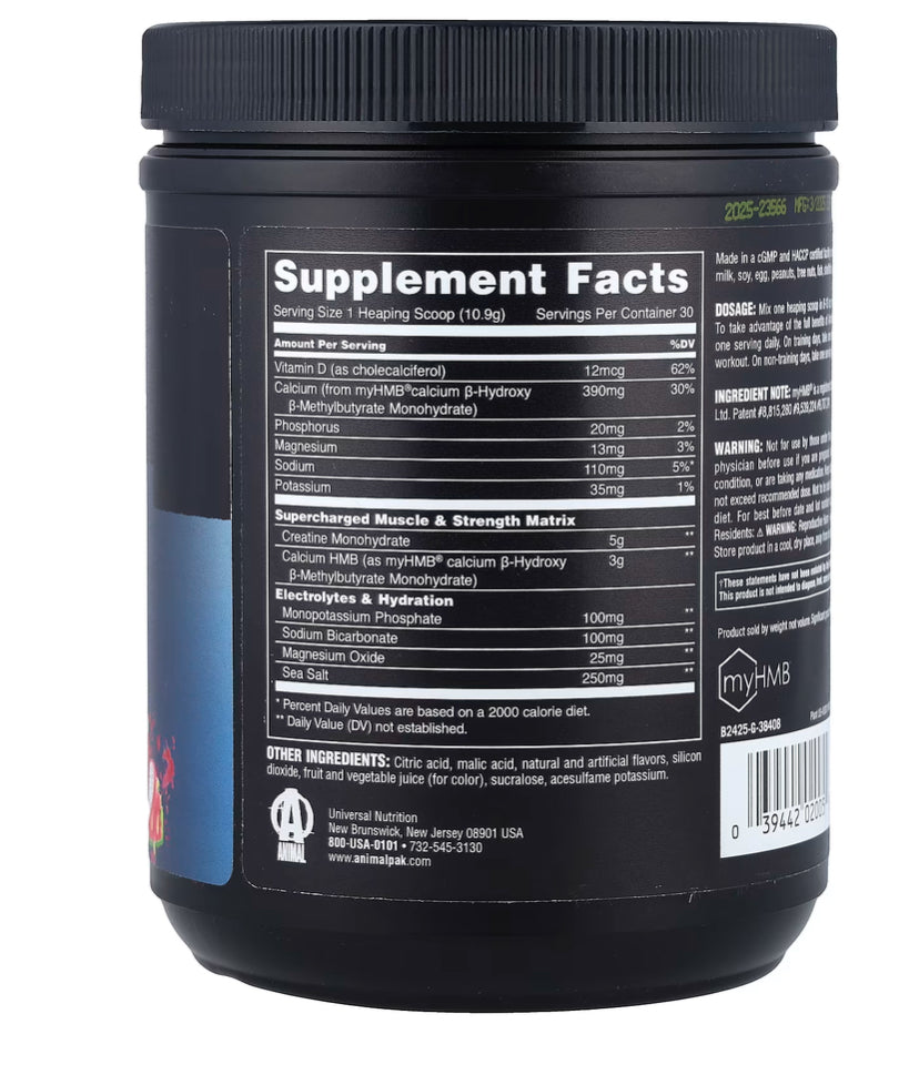 Animal Creatine HMB+ 327g
