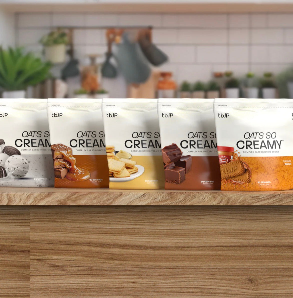 TBJP OATS SO CREAMY 2kg (farine d'avoine instantanée)