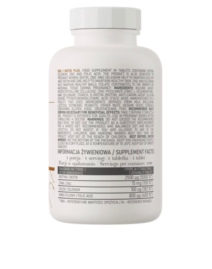 Ostrovit Biotin Plus 100 tabs