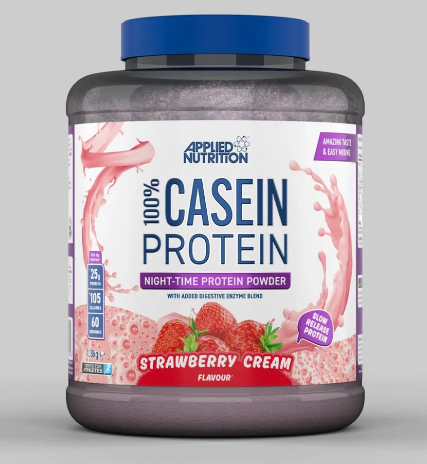Applied nutrition 100% Caséine 1.8kg strawberry cream