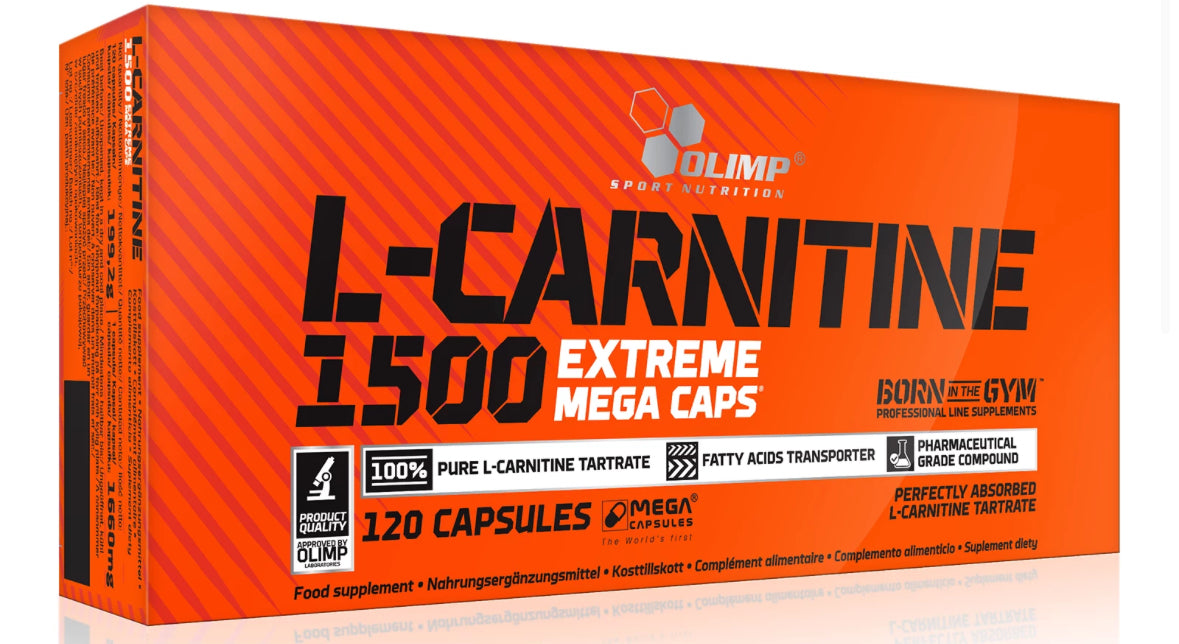 OLIMP Sport Nutrition L-Carnitine 1500 Extrême Mega Caps 120 gélules