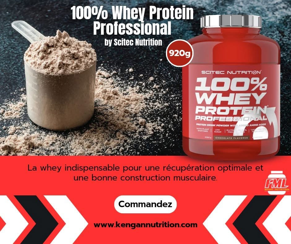 SCITEC NUTRITION 100% WHEY PROFESSIONAL 920g