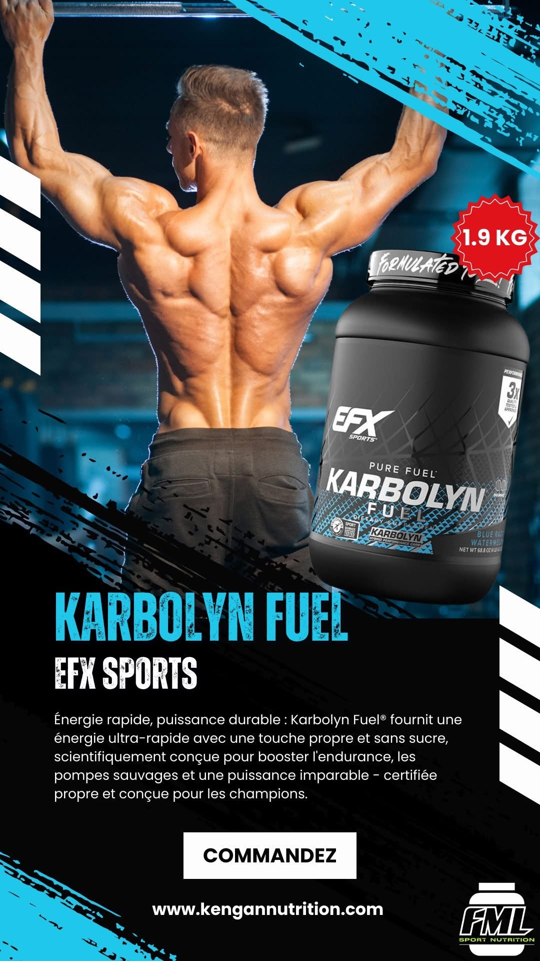 Efx sports Karbolyn Fuel -1.9kg