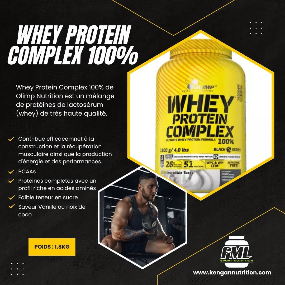 OLIMP SPORT NUTRITION WHEY PROTEIN COMPLEX 100% -1,8KG