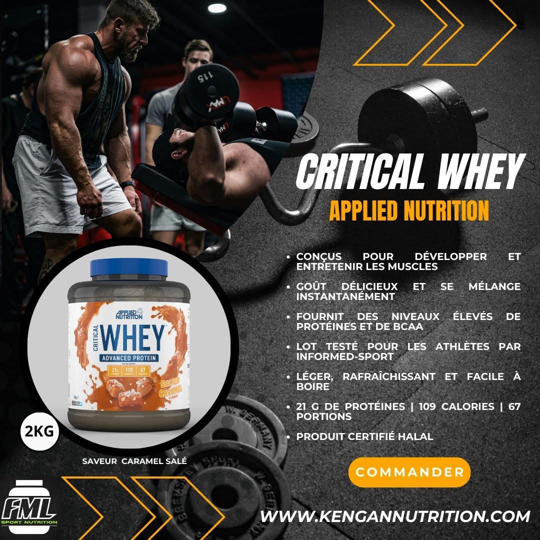 APPLIED NUTRITION CRITICAL WHEY 2KG
